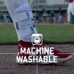 G-Form Elite Speed Baseball Leg Guard - Batter's Leg Guard with Adjustable Straps - Navy, Adult (One Size Fits All)