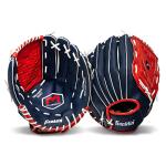 Franklin Sports Baseball and Softball Glove - Field Master - Baseball and Softball Mitt , Red, White, Blue, 14.0"