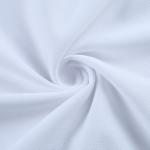 SHIJIXING Blank Plain Baseball Jersey Shirt, Short Sleeve Button Down Shirts, Hip Hop Sports Uniform for Men and Women Adult(L, White)