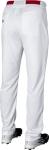 Rawlings | BP31SR Baseball Pants | Semi-Relaxed Fit | White | Adult Small