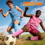 XZQTIVE Soccer Shin Guards Shin Defender for Kids Youth Adult, Ski Shin Guards Calf Compression Sleeve with Honeycomb Shin Pads