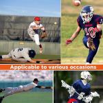 COOLOMG Mens Padded Compression Shirts Baseball Chest Rib Protector Football Rugby Softball Heart Sternum Guard Black M