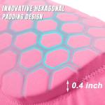 XZQTIVE Soccer Shin Guards Shin Defender for Kids Youth Adult, Ski Shin Guards Calf Compression Sleeve with Honeycomb Shin Pads