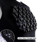 Legendfit Adult Baseball Football Chest Protector Padded Compression Shirt Support Softball Lacrosse Heart Sternum Guard