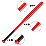 Tuggui Baseball Bat Steel with Carrying Bag (28 in, Red)