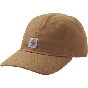 Carhartt Infant Signature Canvas Baseball Cap Hat, Carhartt Brown, Carhartt Brown
