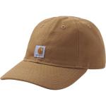 Carhartt Infant Signature Canvas Baseball Cap Hat, Carhartt Brown, Carhartt Brown