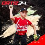Ortiz34 Homerun Kids Tee Ball Set- David Ortiz 3-in-1 Aluminum Baseball Bat, Baseball, & Youth Baseball Glove Bundle (Made for Youth/Kids) (Volt)