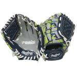 Rawlings | REMIX T-Ball & Youth Baseball Glove | Right Hand Throw | 9" | Green