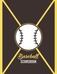 Baseball Scorebook: 120 Baseball Score sheets For Baseball And Softball Games - Baseball Score keeper Book -Simple Baseball & Softball Scorekeeper ... - Large Print - 8.5 X 11 Inches - 120 Pages