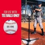 Franklin Sports Kids Metal Tball + Baseball Bat - Venom Youth Aluminum Teeball Bat - USA Baseball Certified for Boys + Girls Tee Ball - 26" inches/ 13oz - Drop -13 - Red