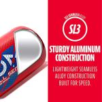 Franklin Sports Kids Metal Tball + Baseball Bat - Venom Youth Aluminum Teeball Bat - USA Baseball Certified for Boys + Girls Tee Ball - 26" inches/ 13oz - Drop -13 - Red