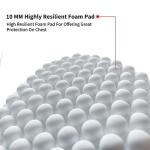 Londkaron Youth Elite Chest Protector Shirt, Padding on Chest for Baseball, Football & Softball (White/Grey, Medium)