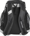 Rawlings | R400 Backpack Equipment Bag | Black (16" H x 12" L x 7.5" D )