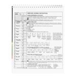 HIGHRAZON Baseball Softball Scorebook, 35 Games -16 Player Score Keeping Book for Stats, 12" x 9" Softball Baseball Score Book for Coaches, Youth, Scorekeepers and Family