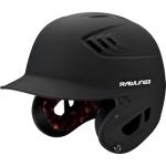 Rawlings | R16 VELO Baseball Batting Helmet | Senior (6 7/8" - 7 5/8") | Matte Black
