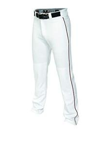 EASTON MAKO 2 Baseball Pant, Adult, Large, White/Maroon