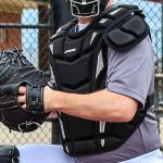 Champro Optimus MVP Chest Protector - 12"" Length, Black (CP104B)