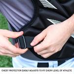 Champro Optimus MVP Chest Protector - 12"" Length, Black (CP104B)