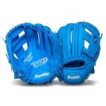 Franklin Sports 9.5" RTP Performance Teeball Glove and Ball Combo Royal - Right Handed Thrower