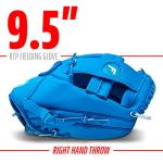 Franklin Sports 9.5" RTP Performance Teeball Glove and Ball Combo Royal - Right Handed Thrower