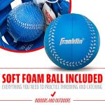 Franklin Sports 9.5" RTP Performance Teeball Glove and Ball Combo Royal - Right Handed Thrower