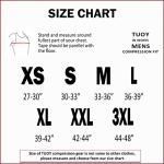 TUOY Padded Sleeveless Shirt Chest Sternum Protector Heart Guard Compression Protective Shirt