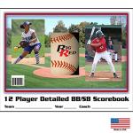 Big Red Detailed Baseball/Softball Scorebook