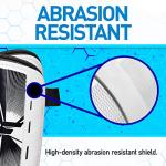 Franklin Sports Soccer Shin Guards for Youth + Adults - Superlight for Men, Women + Kids - (2) Shin Guard Set for Boys + Girls - Medium