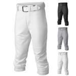 Easton | PRO+ Pull Up Baseball Pant | Youth | Full Length | Elastic Bottom | Youth White Y M