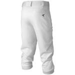 Easton | PRO+ Pull Up Baseball Pant | Youth | Full Length | Elastic Bottom | Youth White Y M
