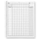 Murray Sporting Goods Baseball/Softball Scorebook - Side-by-Side Spiral Bound - 35 Games