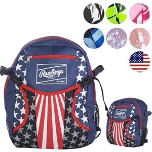 Rawlings | REMIX Backpack Equipment Bag | T-Ball & Youth Baseball / Softball | USA