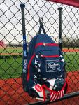 Rawlings | REMIX Backpack Equipment Bag | T-Ball & Youth Baseball / Softball | USA