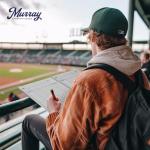 Murray Sporting Goods Baseball/Softball Scorebook - Large Print Book - Spiral Bound - 35 Games