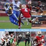 Youth Baseball Chest Protector, Padded Compression Shirt, Support Softball Football Rugby Lacrosse Heart Sternum Guard（White）