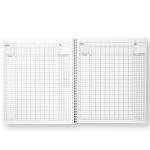 Murray Sporting Goods Baseball/Softball Scorebook - Large Print Book - Spiral Bound - 35 Games