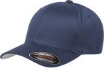 Flexfit Men's Wooly Combed Twill Fitted Baseball Cap, Navy, Large-X-Large