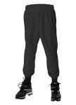 Alleson Athletic Youth Pull on Baseball Pants, Black, Medium