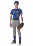 Alleson Athletic Youth Pull on Baseball Pants, Black, Medium