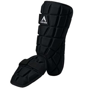 Batter's Foot Guard- Leg Guard with Adjustable Straps for Baseball Softball (Youth)