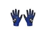 Under Armour Boys Youth Clean Up Baseball Gloves, (002) Black/Team Royal/White, Medium