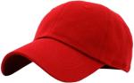 KBETHOS Red Unisex-Adults Adjustable Plain Cap. Polo Style Low Profile Cotton Baseball Hat