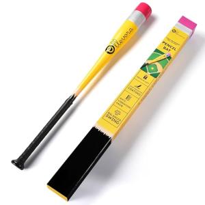 Pencil Bat - Novelty Backyard Baseball Games Gift - Youth Metal Baseball Bat - 2 5/8" Aluminum Barrel with Balanced Weight and Durable Finish (29" 19oz)