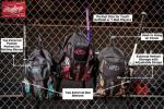 Rawlings | STORM Backpack Equipment Bag | Girls T-Ball / Youth Baseball & Softball | Multiple Colors