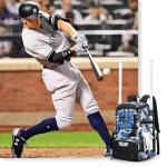 KAVIGOR Baseball Bag for Youth and Adult, Softball Backpack 40L Large Capacity, Bat Backpack with Shoes Compartment and Hidden Helmet Holder