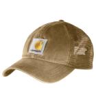 Carhartt Mens Canvas Mesh-Back Baseball caps, Dark Khaki, One Size US