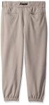 Franklin Sports Classic Fit Deluxe Youth Baseball Pants, Large, Gray