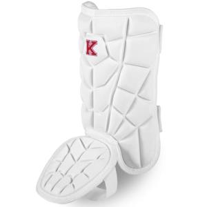 KRUI Baseball Leg Guard, Batter's Leg Guard Softball and Baseball Shin and Foot Guard with Adjustable Straps for Youth and Adult