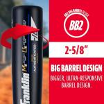 Franklin Sports Metal Youth Baseball Bat - Heist Kids Bats for Ages 8-12 - 2 5/8" Inch Big Barrel - Youth Drop -10 Aluminum Bats - USA Baseball Approved - 29" Inch / 19oz. - Royal 1000